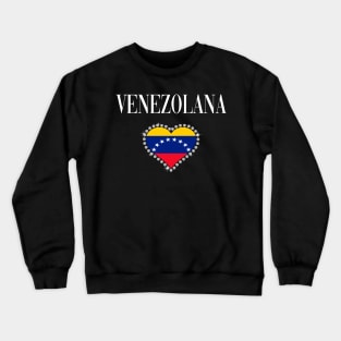 Camiseta Venezolana Venezuelan Girl Women T-shirt Crewneck Sweatshirt